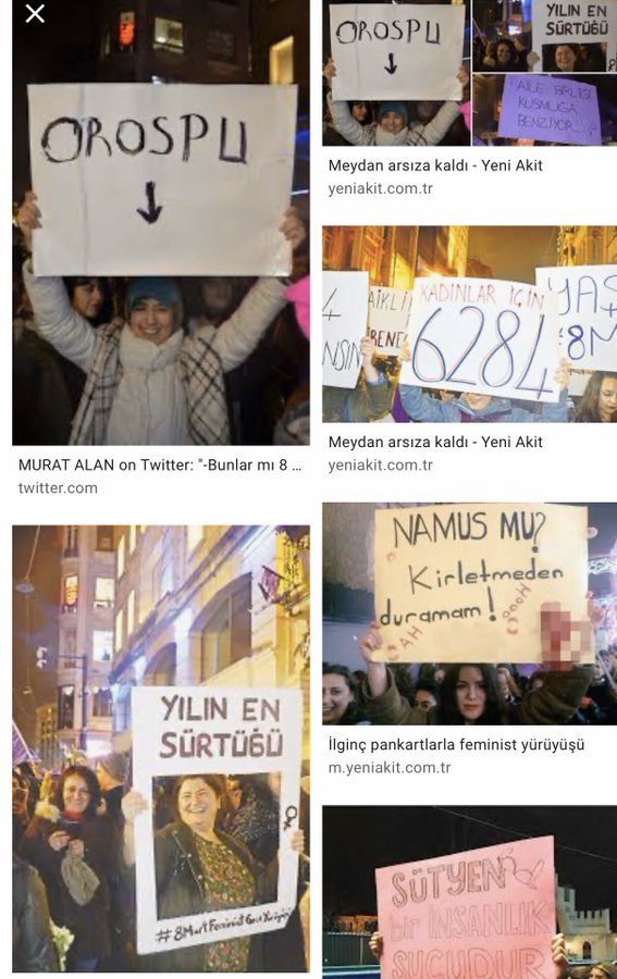 Avzkucuk's tweet photo. Bir yanda kadınlığını aşağılayan, "yılın en sürtüğü" pankartını kendine yakıştırıp, kimliğini cinsellikle tanımlayan kadınlar, diğer yanda #sürtüğebak diye şarkı yapan adam.
Ne farkları var?
Bu kadınlar kendilerine sürtük diyen biriyle mücadele edip, onurunu korur mu? https://t.co/90Nk1WFWem