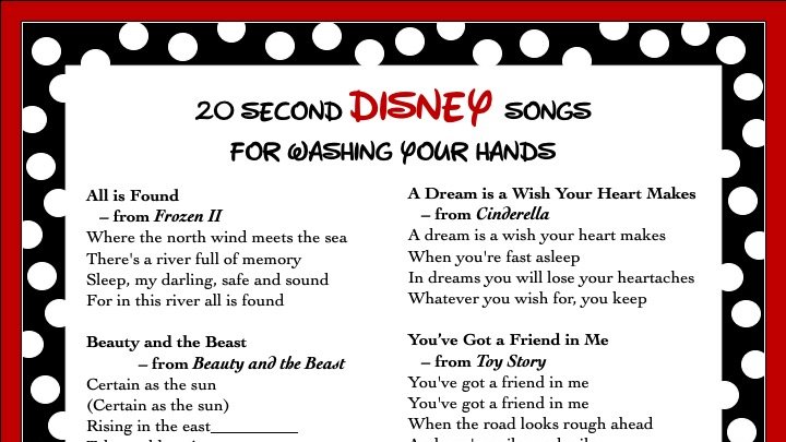 Free Free Disney Songs List 871 SVG PNG EPS DXF File