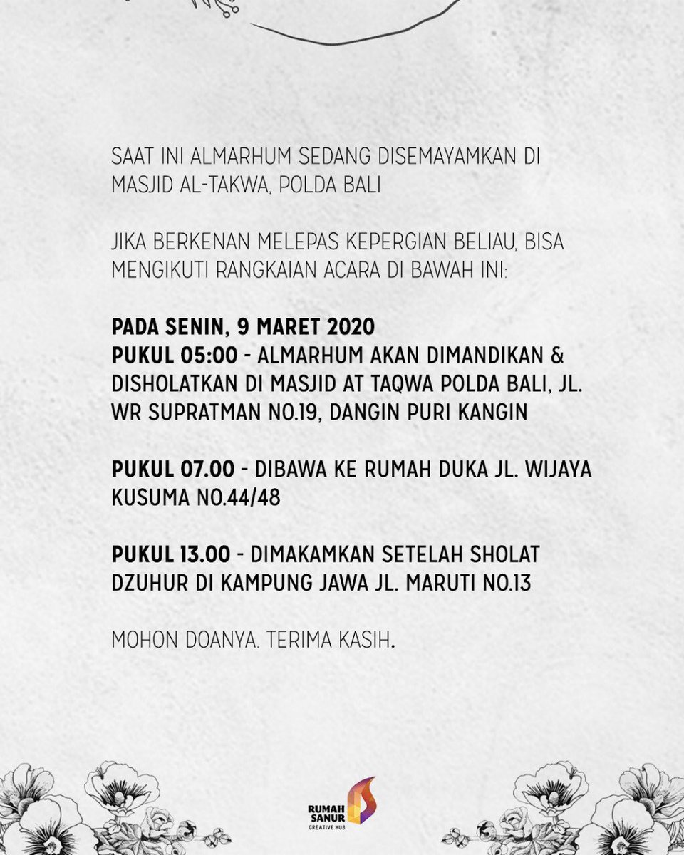 #SelamatJalanKangAyip