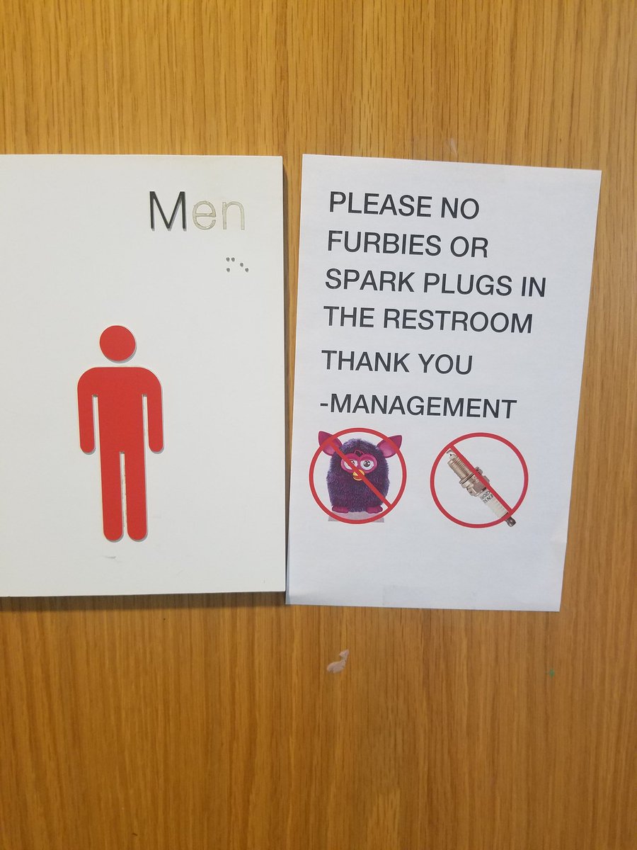 knyghtmare01's tweet photo. Whiskey tango foxtrot???? @AdaptOrDieTryin #bathroomrules #wtf @TeamDukeStars https://t.co/F9IaF4wuM8
