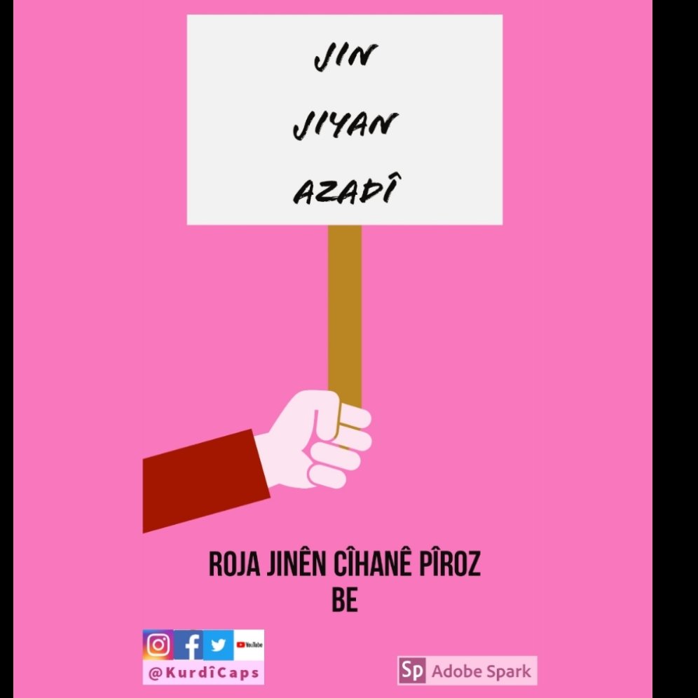 Kurdi_Caps's tweet photo. 8ê Adarê, roja jinên kedkar pîroz be. 🥀🥀🥀

#8êadarêrojajinan
#jin #jiyan #azadî #8êadarê #8êadarêpîrozbe #8êadarêrojajinênkedkarpîrozbe 

Em li benda alîkariya kurdîhezan in. 🙏

@Evinaseyda_ 
@Zelaleeee1 
@nirxandin_TR 
@_Zelaleeeeee 
@Zelalgokce https://t.co/IYqcsiAob2