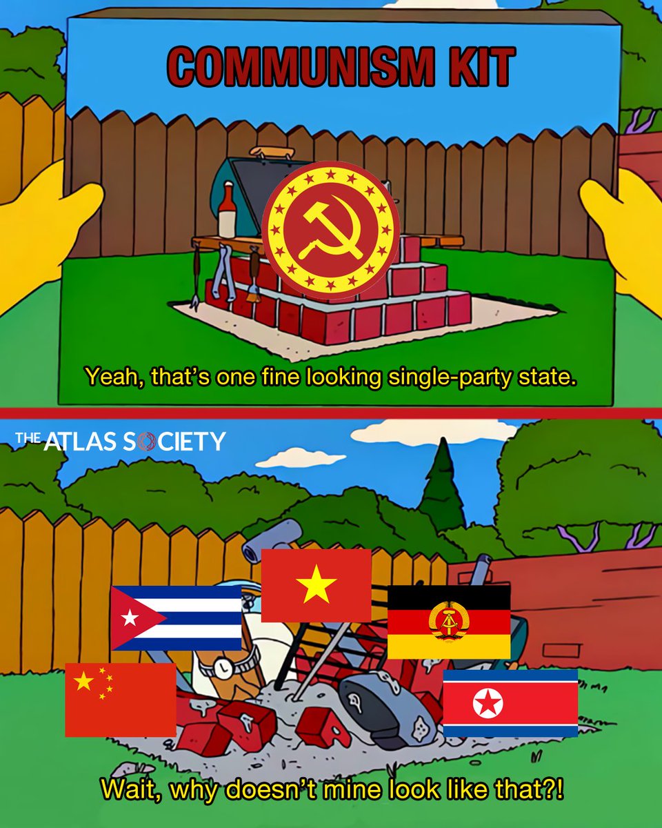 TheAtlasSociety's tweet photo. D'oh!!!   #CollectivismKills #SocialismSucks 

Watch This If You Have A Second To Spare! https://t.co/hm0ERXuiUa https://t.co/RKmQw3NMFu