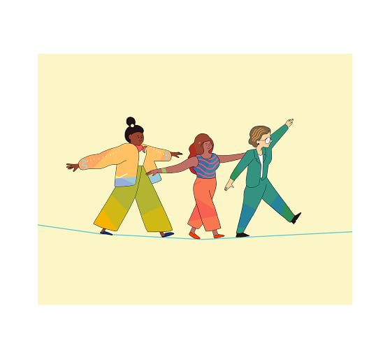 EricaCacioppo1's tweet photo. Elevation Through Equality, by featured artist Rachel Maves, showcases the delicate balance women must achieve, and how they do it with the grace and ease of dance.💪💓#ps361q https://t.co/Ssb3Swqe6n