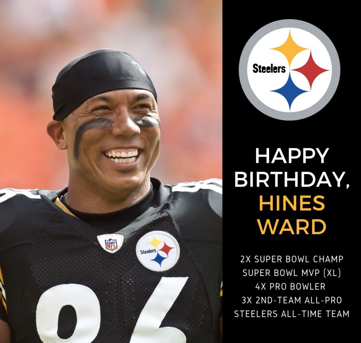 Happy Birthday Hines Ward  