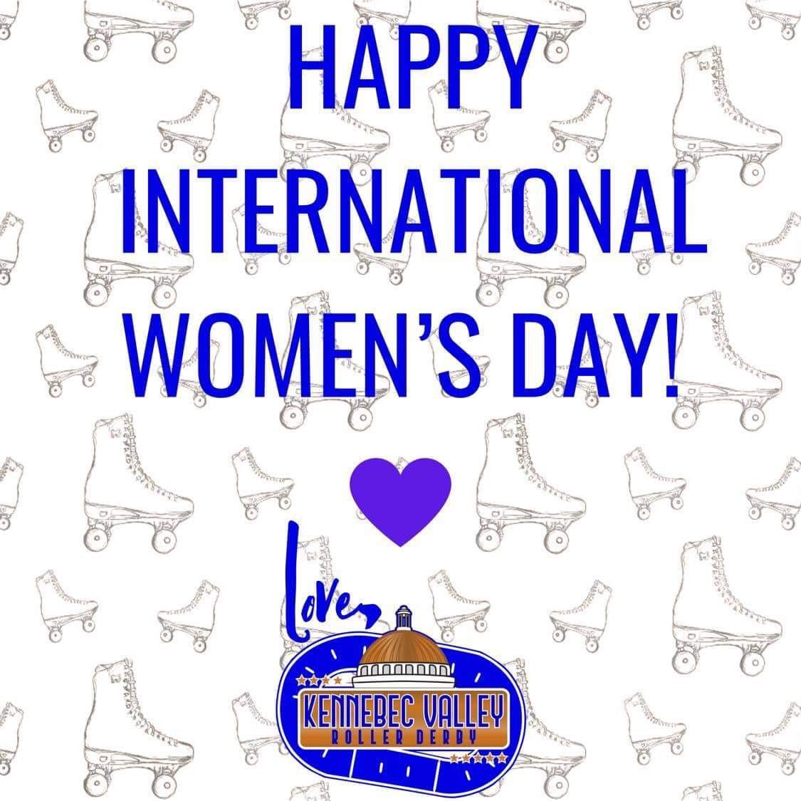 KVRollerDerby's tweet photo. Happy #InternationalWomenDay2020!

#kvrd #rollerderby https://t.co/BdgpHKVzMs