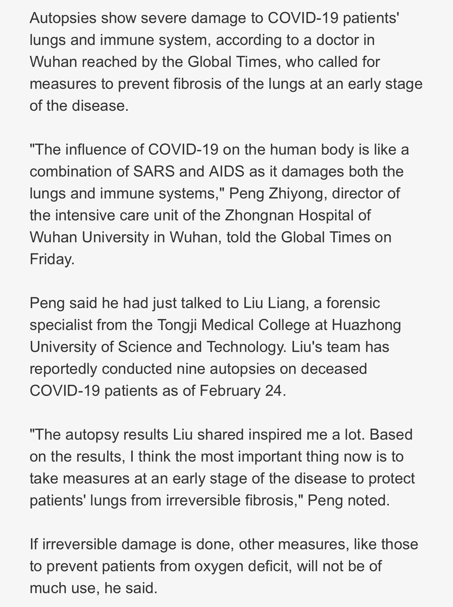 SARS-CoV-2 can potentially cause lung fibrosis and chronic lung disease if not caught and treated with antivirals at an early stage. This has serious implications for treatment of patients who get infected with a different strain; their weakened condition may increase mortality.