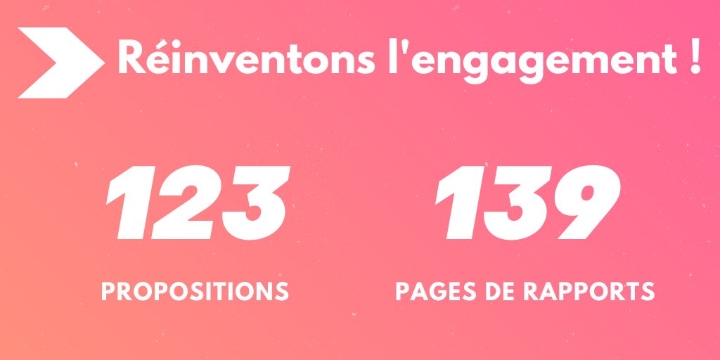 ReinvEngagement's tweet photo. Nous avons remis à Édouard Geffray (Directeur Général de l'Enseignement Scolaire) et à Christophe Brunelle (Délégué National à la Vie Lycéenne), le rapport "Réinventons l'engagement" qui restitue l'ensemble de vos réponses à cette consultation. 
Le début ne fait que commencer ! https://t.co/ewxpUXL89h