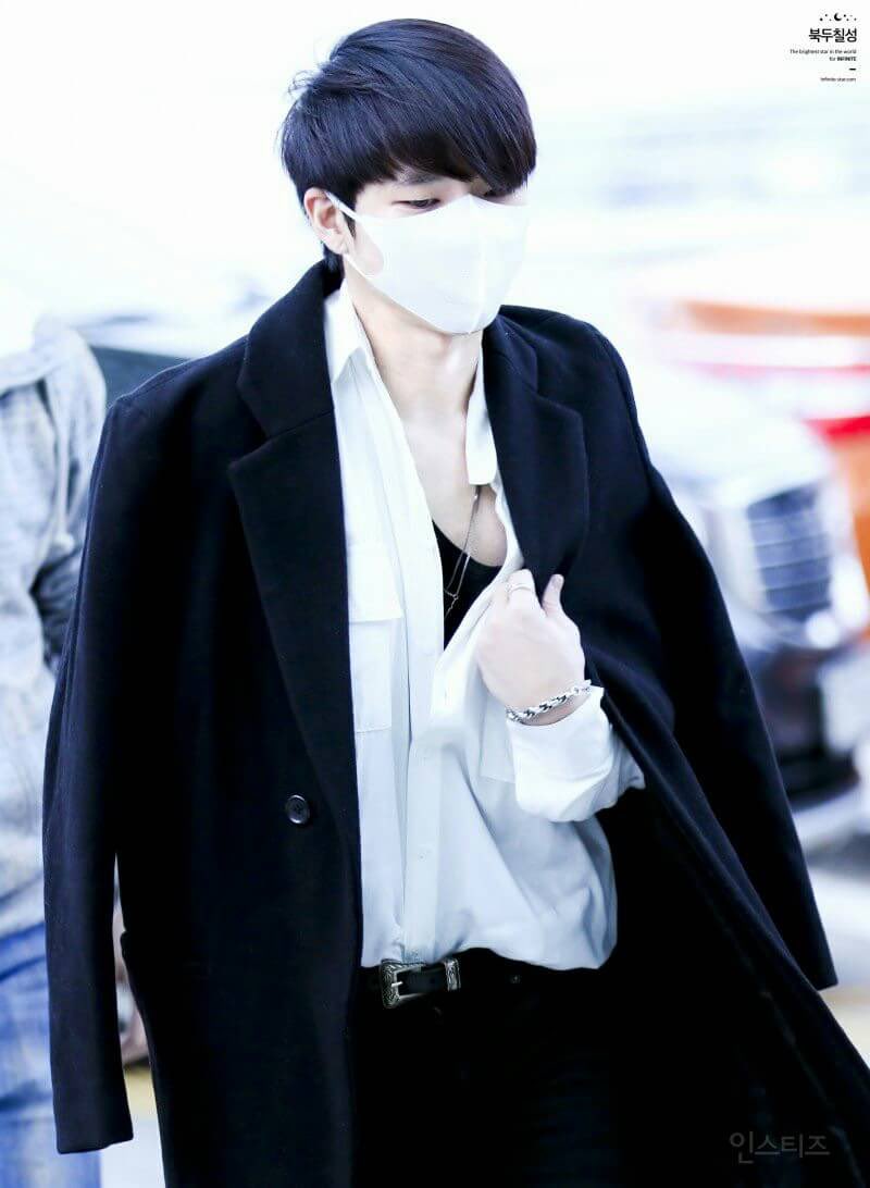 [d-519]woohyun in this fit A LOOK