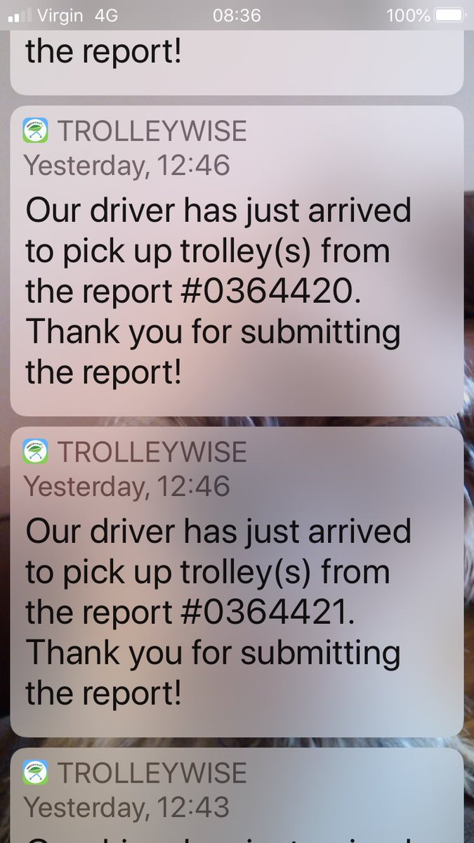 ambgem's tweet photo. @Trolleywise when they say they’ve picked the trollies up that you have reported. Guess what they are still there. I will report them every day. Please pick them up. Don’t lie to me https://t.co/pffxcp5xCf