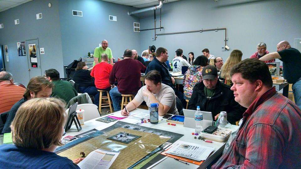 Lodgeconn's tweet photo. @paizo @DragonsRefuge in Bourbonnais ILL, Great shop! And a thriving pfs/sfs community!!! https://t.co/hPqFtorXBK