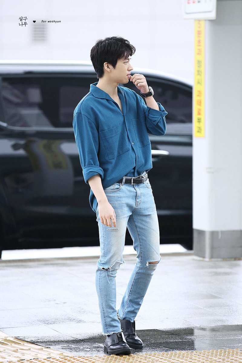 [d-517]this outfit is one of my favourites it’s so casual but woohyun looks so good in it