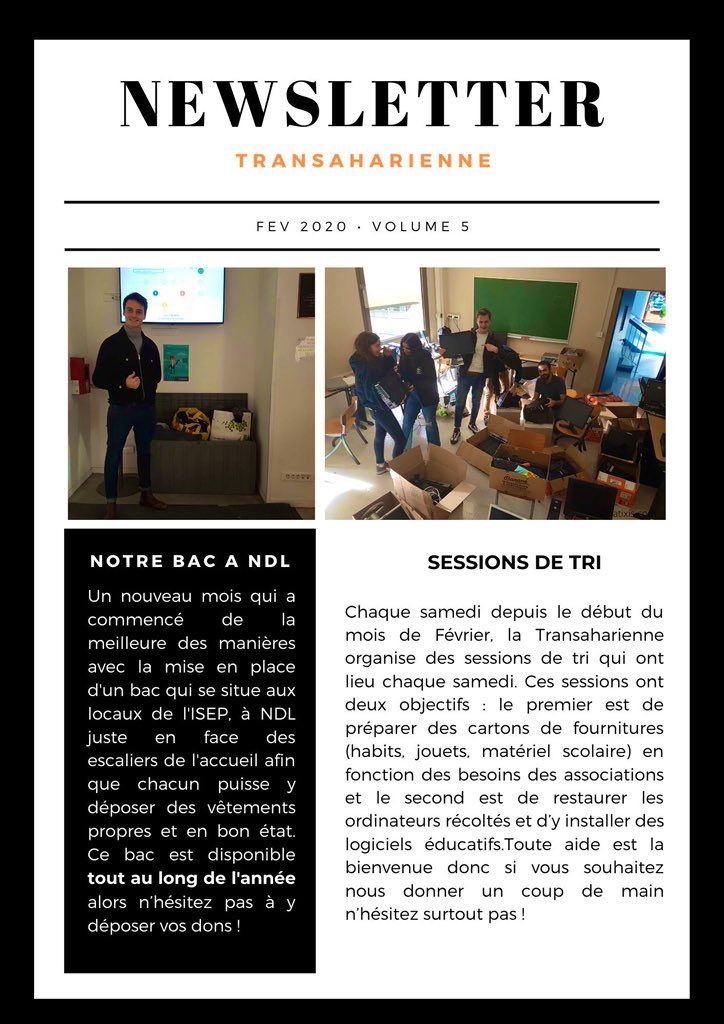 transaharienne's tweet photo. Et voilaaa, une nouvelle newsletter à dispo pour votre plus grand plaisir ✅💙 retrouvez-y tout ce qui se passe avec la @transaharienne  🌬 LE DEPART ARRIVE A GRAND PAS POUR NOTRE TEAM, RESTEZ EN ALERTE POUR EN SAVOIR DAVANTAGE ✨✨ https://t.co/Db7fMZLgz8