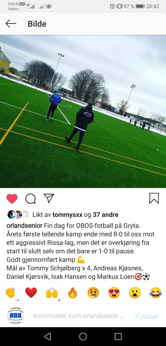 Deilig å komme i gang ⚽