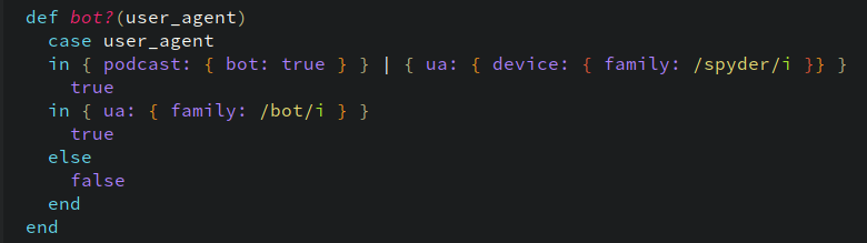 emersonalmeidax's tweet photo. The first pattern matching in Ruby will never be forgotten #ruby #ruby27 https://t.co/2ra3hoM6vW