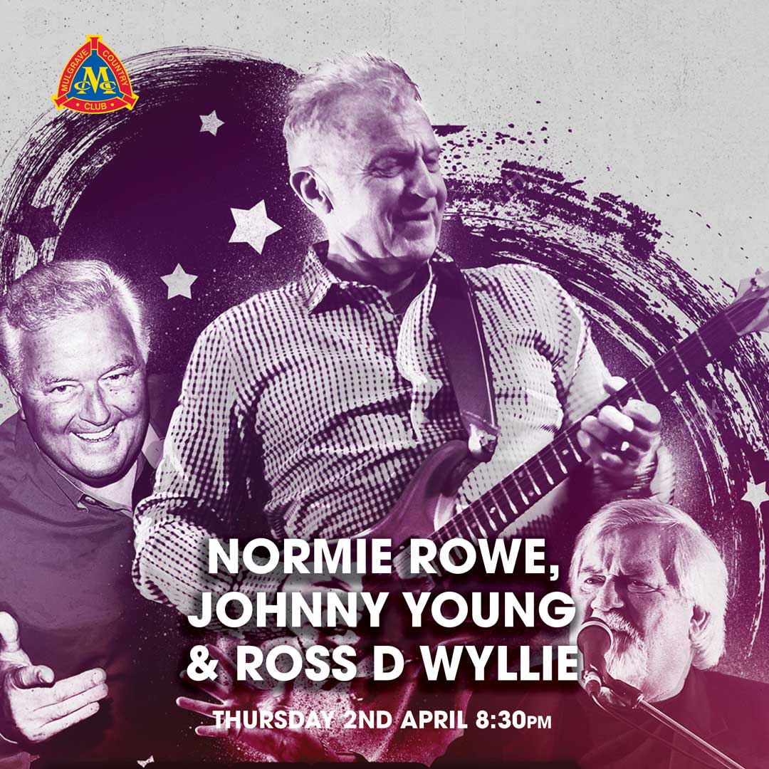 Three legends of Australian show business are joining forces for a fun filled evening of classic hits, stories &amp; amazing music at #MulgraveCC. Make sure you secure your spot for a fantastic night! 
trybooking.com/book/event?eid…
#MelbourneMusic #LiveMusic