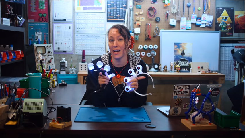 E14Community's tweet photo. Our #element14presents ♀️ maker @Maker_Karen is the host of #TheLearningCircuit series teaching STEM subjects! #IWD2020 #EachForEqual  #WomenInEngineering
🍿 Watch here all episodes: https://t.co/2CUFAbDs34 https://t.co/6DRs3g7Z7L