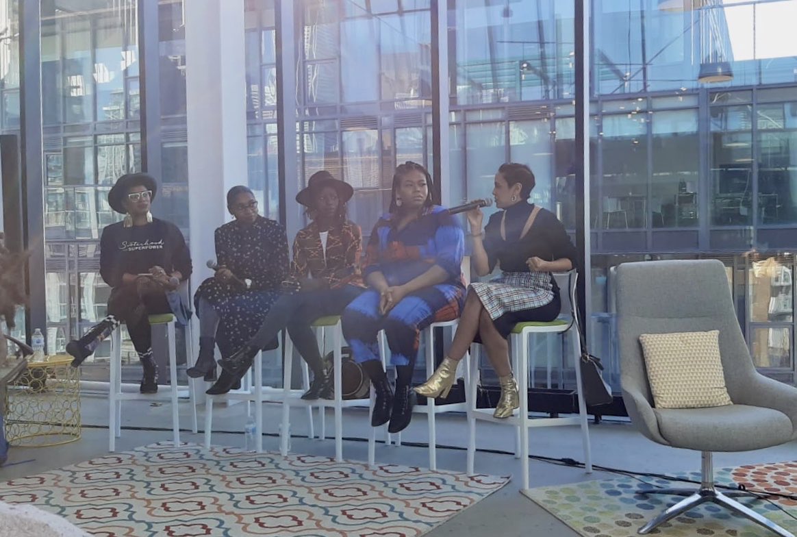 mcmutale's tweet photo. The panelists at the #shebelady event were 🔥🔥. They were brilliant, transparent and vulnerable. #shebelady https://t.co/rT5dR8e42h