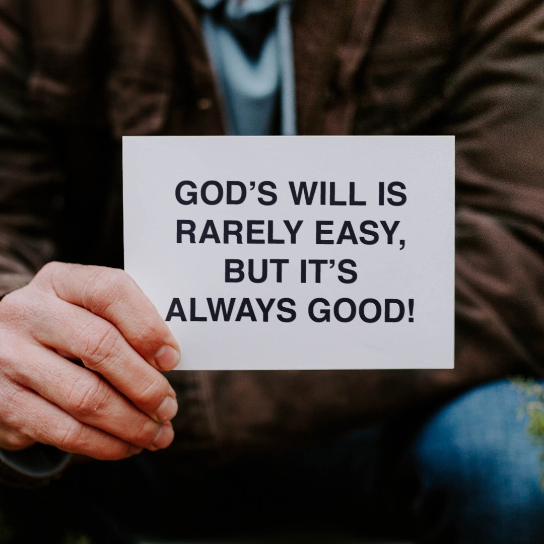 craiggroeschel's tweet image. “Father, if you are willing, take this cup from me; yet not my will, but yours be done." —Luke 22:42  🙏🔥