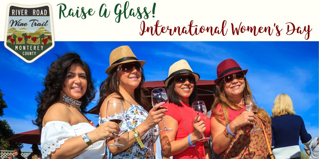 “Well-behaved women rarely make history.” –Eleanor Roosevelt

Cheers to women everywhere today and everyday! 

#riverroadwinetrail  #SantaLuciaHighlands  #MontereyWines #CaliforniaWine @ManzoniVineyard@OdonataWines@PessagnoWine@PumaRoad@hahnwines@SchiedWine@ChaloneVineyard