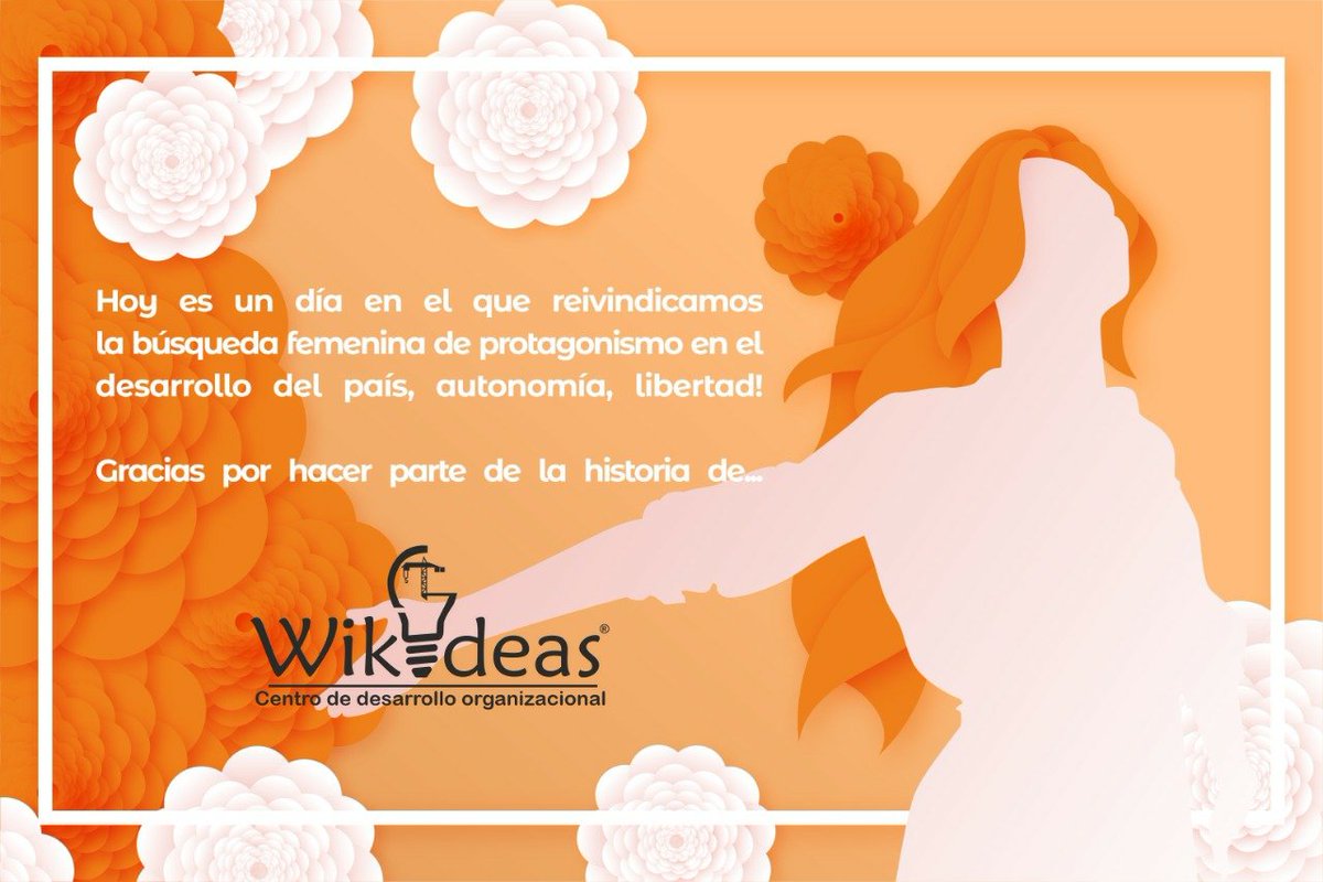 WikideasBogota's tweet photo. En Wikideas reconocemos el papel que tiene la mujer 🙆🏻‍♀️ en el desarrollo y la construcción de un país 🇨🇴 orientado al progreso...

Por eso les deseamos un Feliz día de la mujer...🤩🥳 https://t.co/vl8kv1d7On