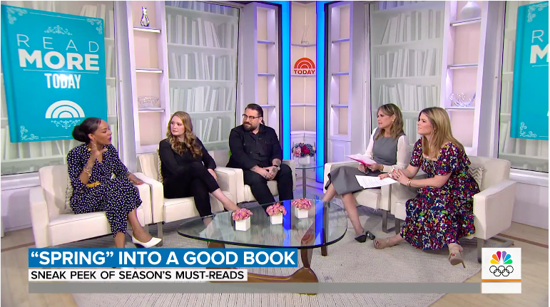 goodreads's tweet photo. Looking for your next great read? Authors @SJMaas and @IsaacFitzgerald share some great recommendations at the @TODAYshow: https://t.co/AJsSEQhYn2 https://t.co/DoShg2Geiq
