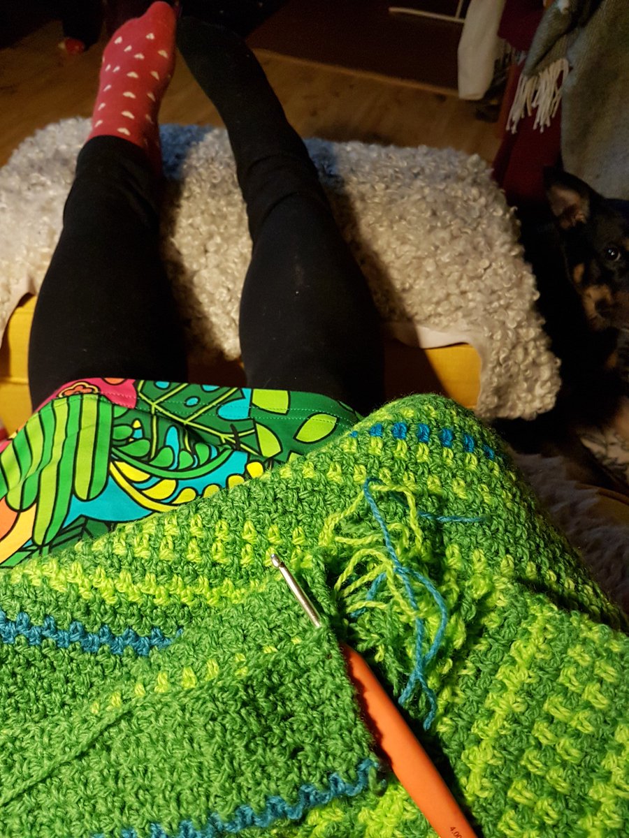 sticklingens's tweet photo. Och dagens varv blir....grönt. 🙄
#temperatureblanket #raumafinull #crochet #virkning #temperaturfilt https://t.co/cPZnJt4Rn2