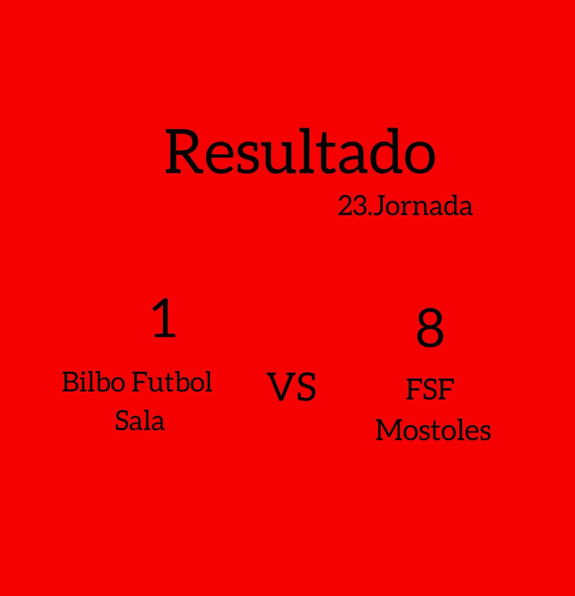 Resultado jornada 23

#gobilbo #laliga #futsalfeminino #neskak #futfem