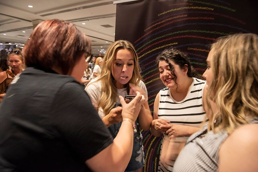 That face you make when one of your #truecrime pod fans shows you their #doggopic *photo by <a href="/MoCoPho/">mollie | corbett | photography</a> #SundayFunday