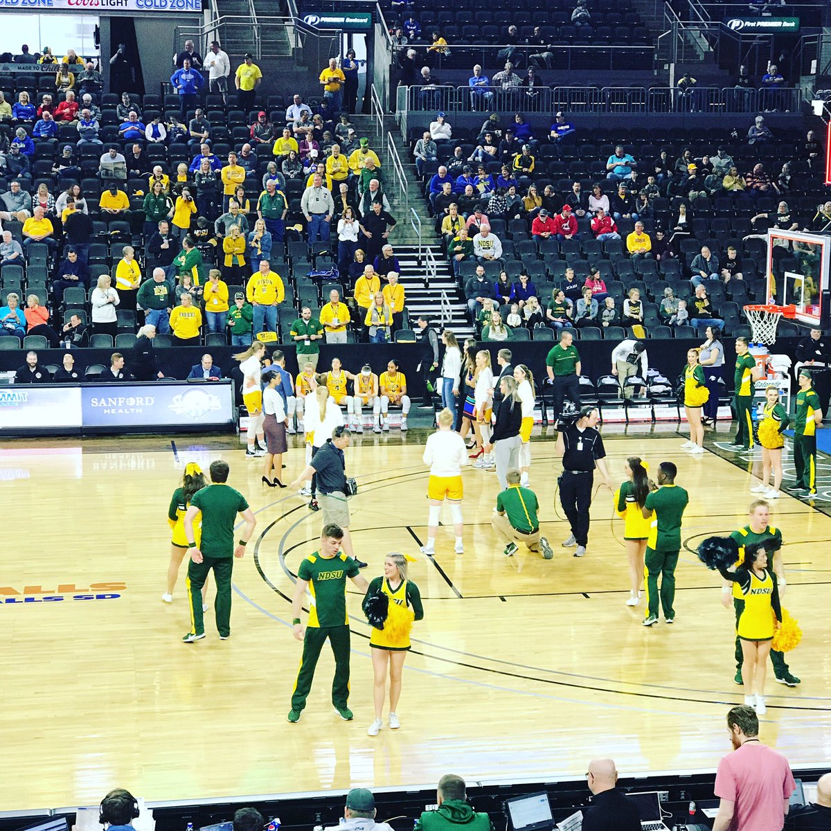 Let’s Go Bison! #March2TheSummit #SummitWBB #MarchMadness