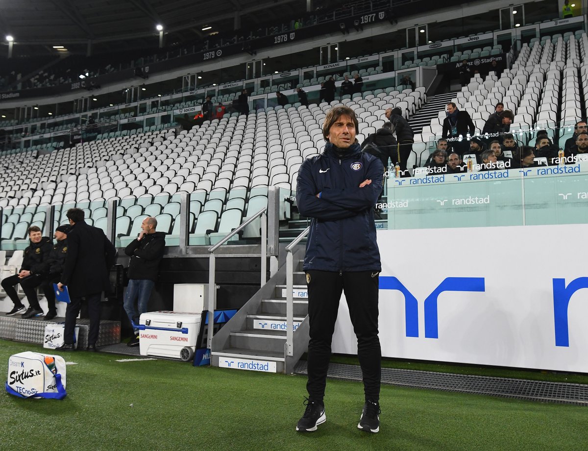 B R Football On Twitter Juve Vs Inter Is Being Played Behind Closed Doors Due To Coronavirus Precautions It Just Looks Strange