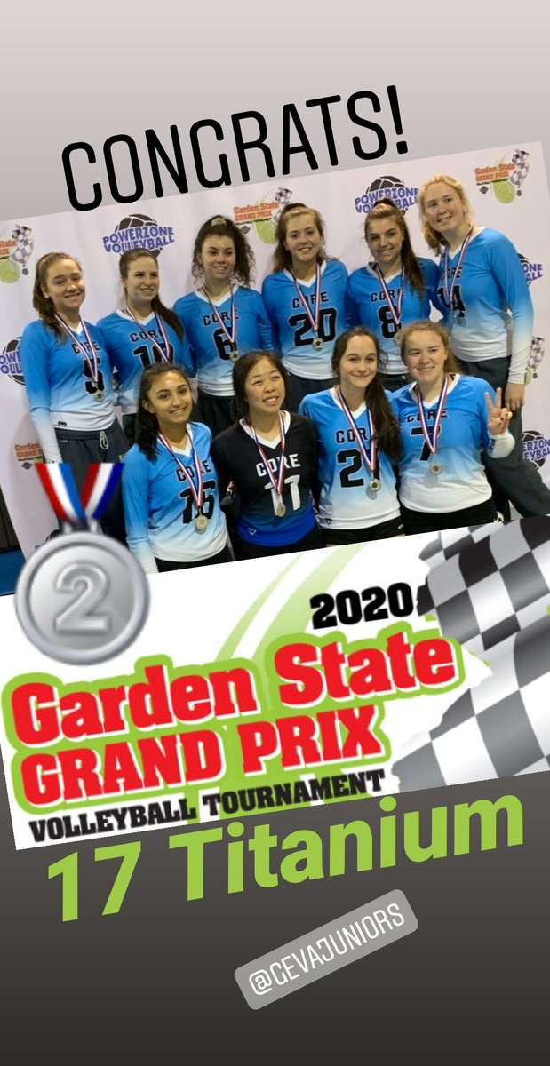 COREvball's tweet photo. 17 Titanium finishing 2nd in the Gold Bracket at #gardenstategrandprix challenge https://t.co/Dsf9k8t2c6