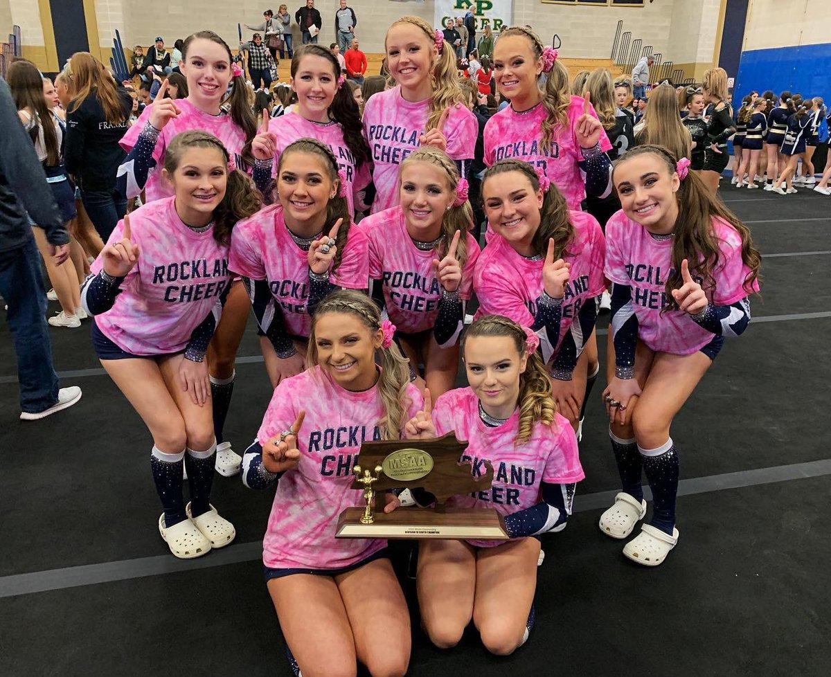 RocklandCheer's tweet photo. REGIONAL CHAMPIONS 🏆🥇👑💗 congratulations to these amazing athletes on a fantastic performance today!! Onto States next weekend 💪🏻🤩💍#TeamWorkMakesTheDreamWork #RegionalChamps #RHSVC4LIFE #IWantItThatWay https://t.co/nOckjWAPQa