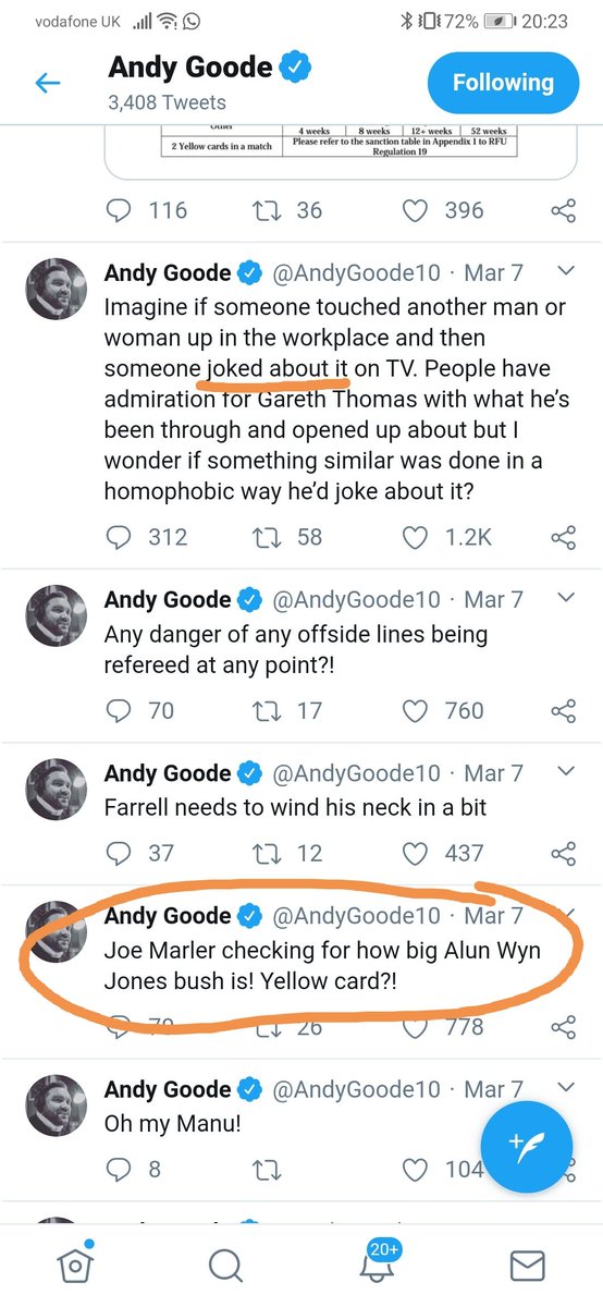 marcmaherrr's tweet photo. @AndyGoode10 Bore off, stick to your first opinion. Changing to an unpopular opinion doesn't make you a better pundit/reporter 😴 https://t.co/KmxznIj480
