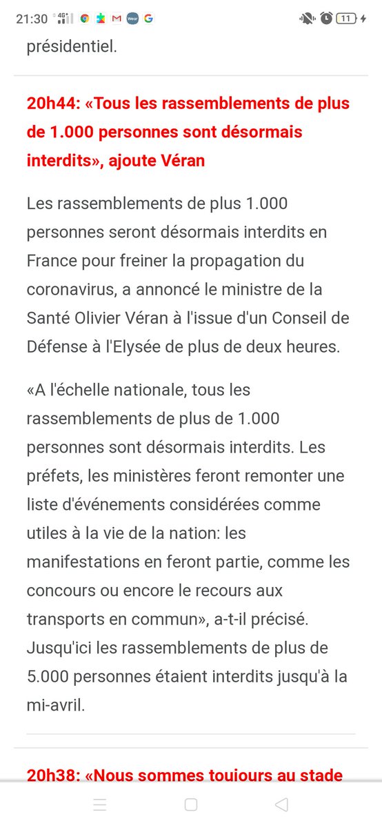 Ça veut dire fermetures des club ça non ?