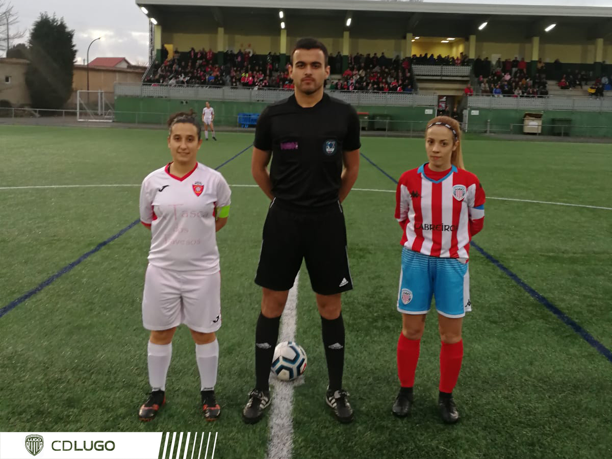CDeportivoLugo's tweet photo. Importantísima victoria del @CDLugo_fem ante el @SportingCambre que permite a las #Albivermellas🔴⚪️ alcanzar el liderato.

#ForzaLugo #Resistiremos #EspíritoLoitador https://t.co/RLWHU7HQkR