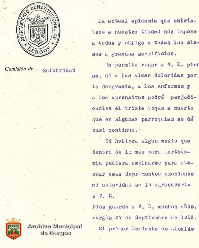 Juan Jorge Poveda Ar Twitter La Historia Se Repite Medidas De Contencion De La Gripe Espanola En 1918 Archivo Mun Burgos On Instagram La Gripe De 1918 La Mayor Pandemia De La