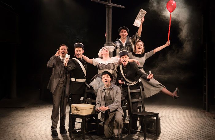 OffWestEndCom's tweet photo. Presented by @julie4nw, the #OFFIES 2020 WINNER for Costume Design: Adrian Gee for Amour at the Charing Cross Theatre https://t.co/E7nFbtnBik