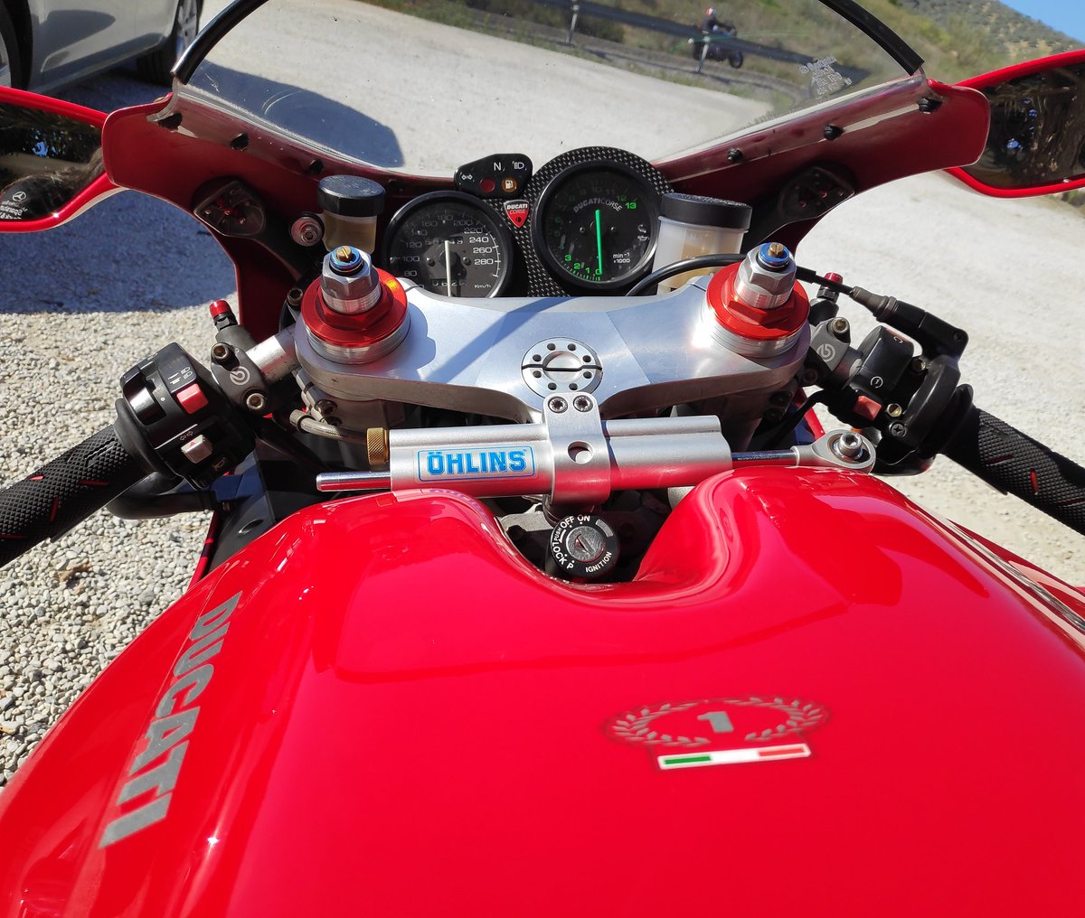 moss996's tweet photo. #ducati #998 #tamburini #sbk #desmotime #desmo #desmopower #superbike #testastretta #ducaticorse #ducatisti #ducatista #top_of_tamburini #motorcycles #ducatis_of_tamburini #dunlop #termignoni #brembo #ag10moto #xlite #bmcairfilters #progrip #ohlins https://t.co/Uo64KaUkhR