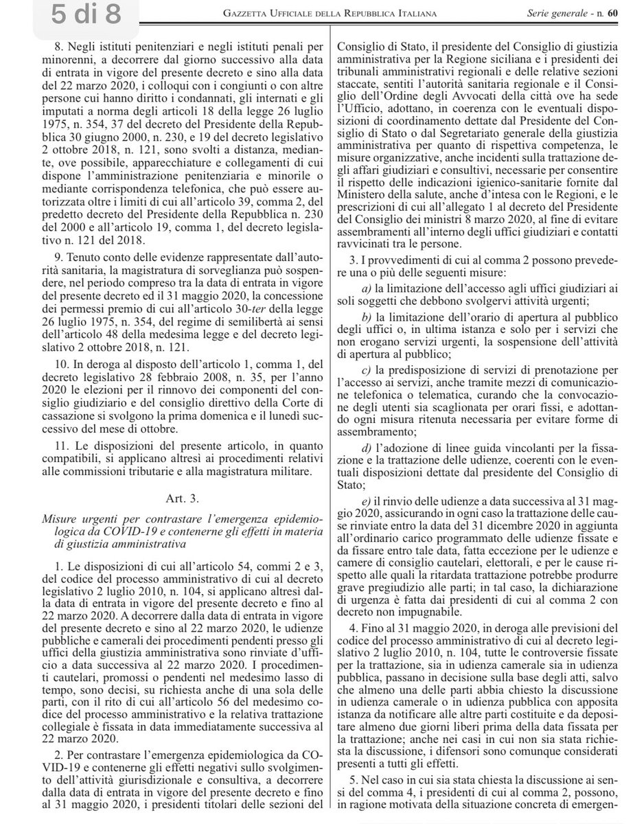 CdSinforma's tweet photo. #Coronavirusitalia, pubblicato #Dl x contrastare emergenza da #COVID19 e contenere effetti negativi sul sistema #Giustizia, udienze sospese fino al 22 marzo, dal 23 marzo al 31 maggio misure straordinarie di gestione, rafforzate misure precauzionali x evitare assembramenti ℹ️⬇️ https://t.co/QT0fHJxxFT