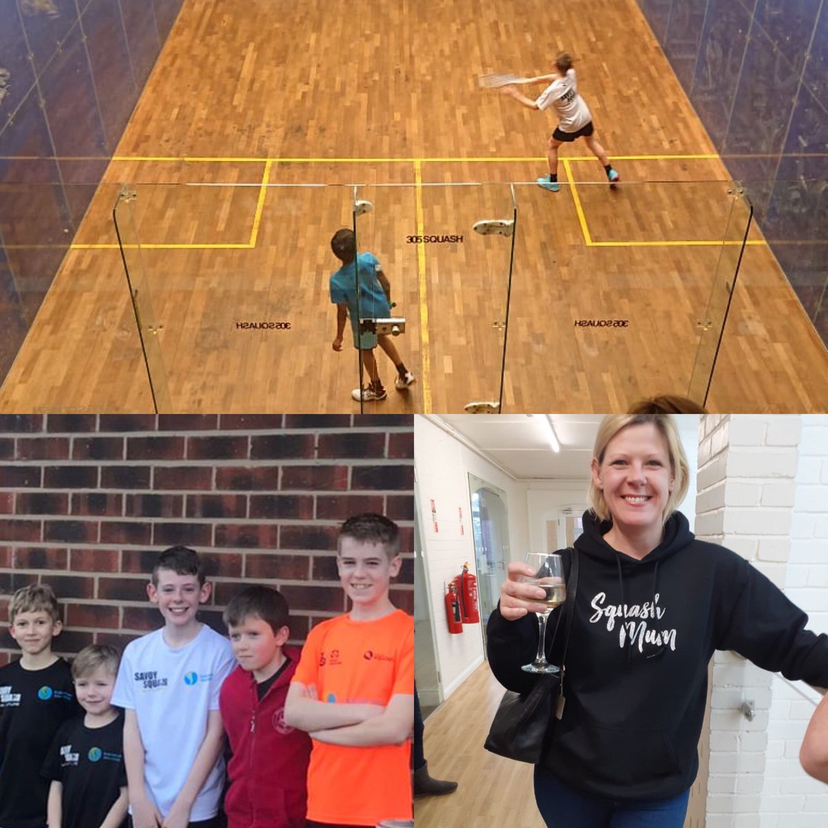 With Jacob Finishing 15th in the English championships and Chester nursing a fever the next generation of squash players were battling it out at Abbeydale today earning some great experience....and squash mum Donna struggling through the stress. #skelmanthorpe #savoysquash