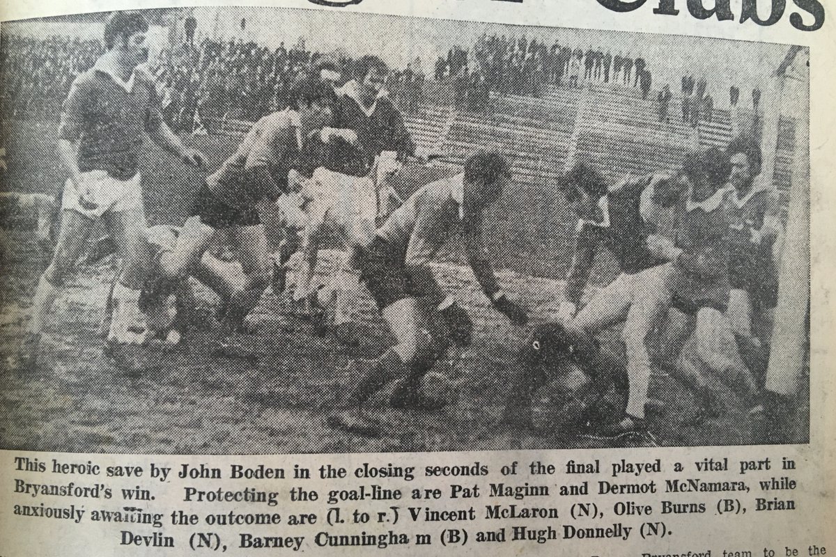 irishnewssport's tweet photo. In today's Irish News daily paper, @bryansfordgaa were languishing in the lower reaches of @OfficialDownGAA football before Sean Smith, the man they called ‘the Master’, came along. Andy Watters speaks to some of the players from the club’s golden era... https://t.co/pY4LfrRYfb