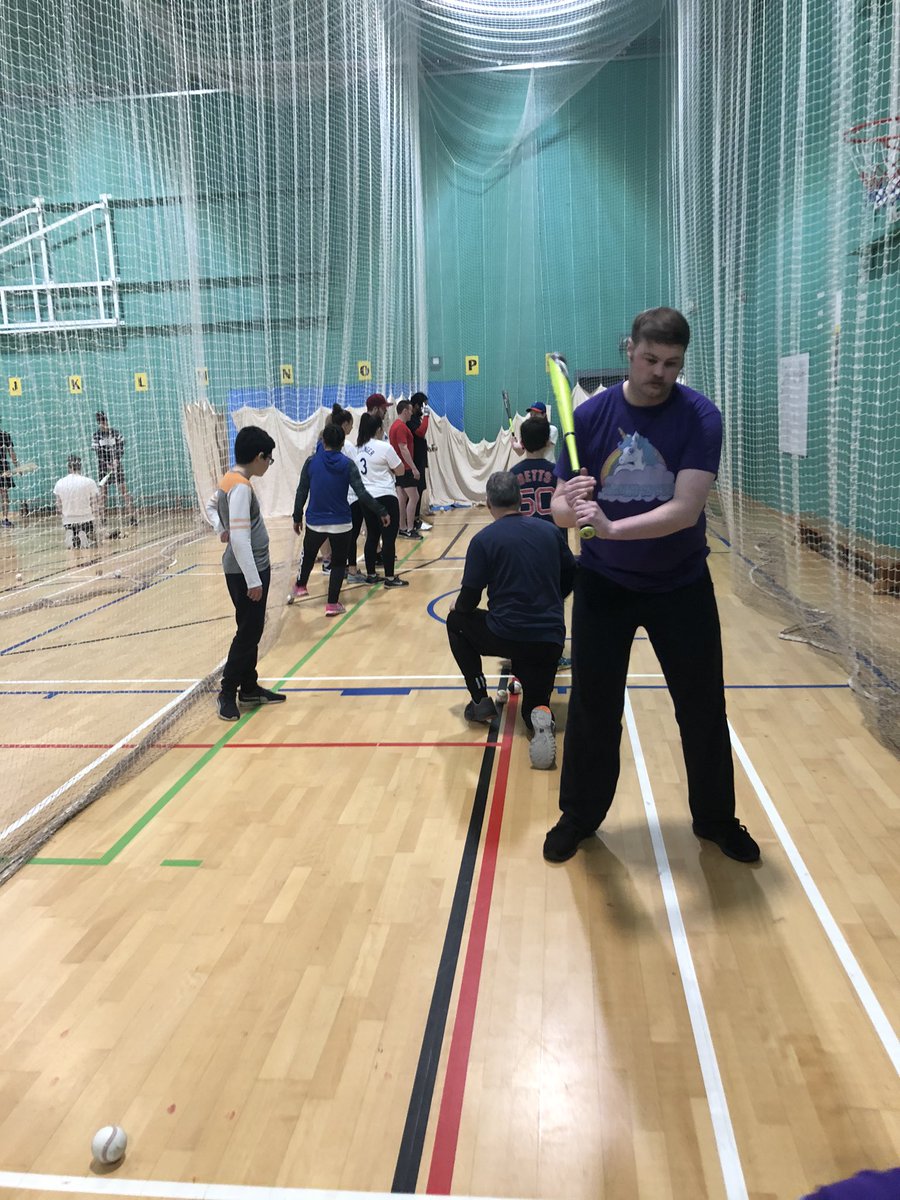 So indoor training is done - field maintenance then outdoors in a couple of weeks - every single player, rookie or experienced has been amazing #baseball roll on the season and the #marmite sandwiches