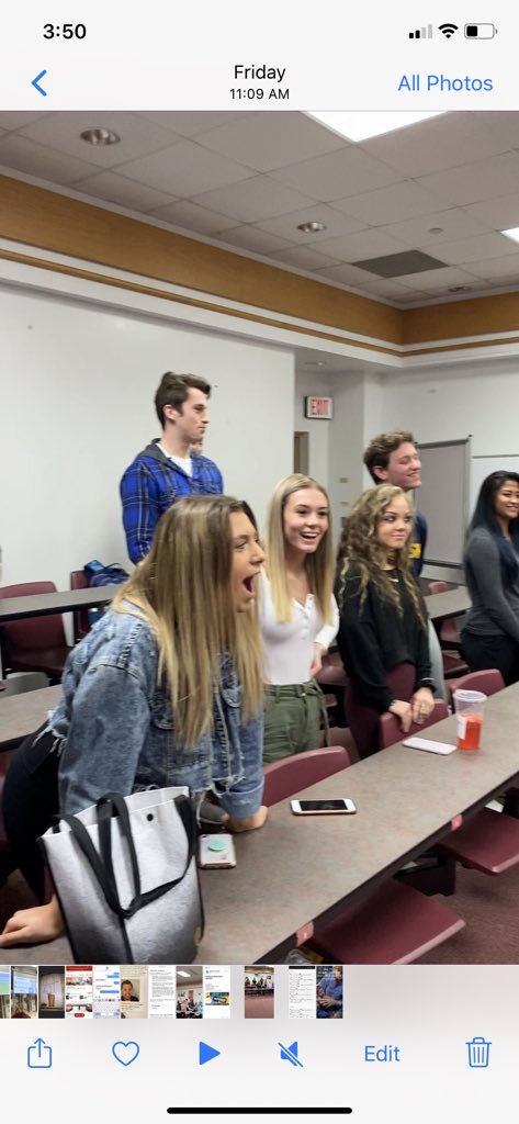 An excited 5th hour after the guilty verdict!
