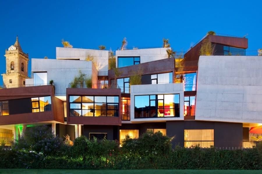 tecnopolgroup's tweet photo. 💭Hotel Viura In #Spain #Designhouses has created a spectacular #hotel in its form and with a careful #interiordesign. In this #work we have used the #Waterproofing of #roofs #terraces #concrete #walls and #gardens with #TECNOCOAT P-2049. 👉https://t.co/MYhmsrMg3h https://t.co/LByC4FbvNR
