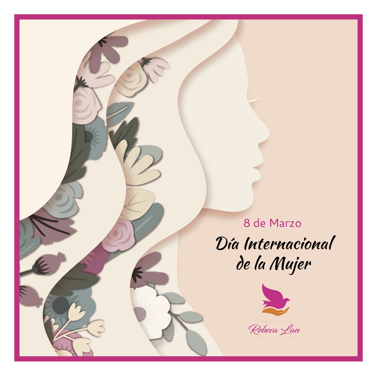 FundRebecaLan's tweet photo. Mujer amiga, mujer hija, mujer madre, mujer hermana,mujer novia, mujer esposa...
¡Tú mereces este día y todos los días del año!
¡Feliz día de la Mujer!
#8deMarzo #DiaInternacionalDeLaMujer #8M2020
#daywoman https://t.co/vkc5W0ovn8