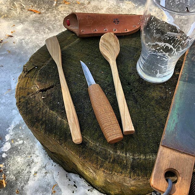 2 weeks off from spoons...I’m sick of the need for hearing protection that was required whilst building my spoon mule and <a href="/tim/">Tim Bradshaw</a>.manney style dumb head shaving horse attachment from all the power tools. First “spoon” had cracks. Ack. Hopefully the second o… ift.tt/3aEDmpw