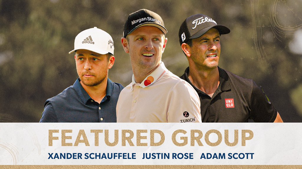 THEPLAYERS's tweet photo. The ultimate fan experience meets the strongest field in golf.
Featured Groups:
McIlroy/Koepka/Rahm
Xander/Rose/Scott
Simpson/DJ/Mickelson
Rickie/JT/Spieth
Wolff/Morikawa/Hovland
Reed/Matsuyama/Cantlay
Kuchar/Stenson/Garcia
DeChambeau/Im/Woodland https://t.co/KP3yz9DEcn