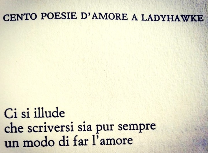 Poesie sparse di #MicheleMari.
cc @BiceLunaDiFiele