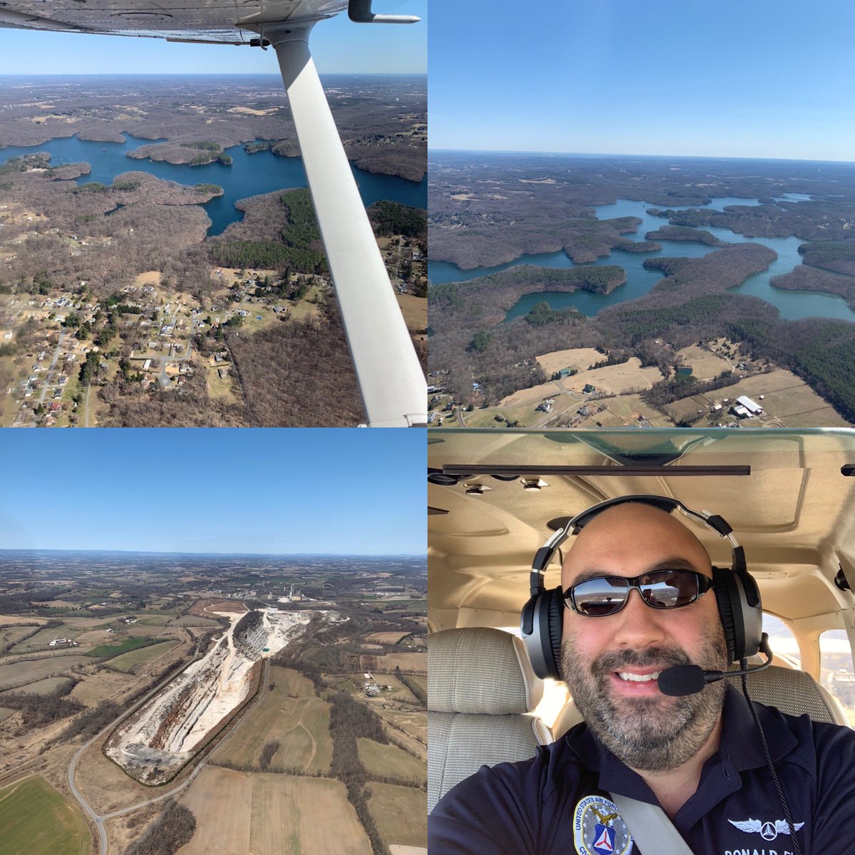 Great day flying in @MDWGCAP! #goflyCAP