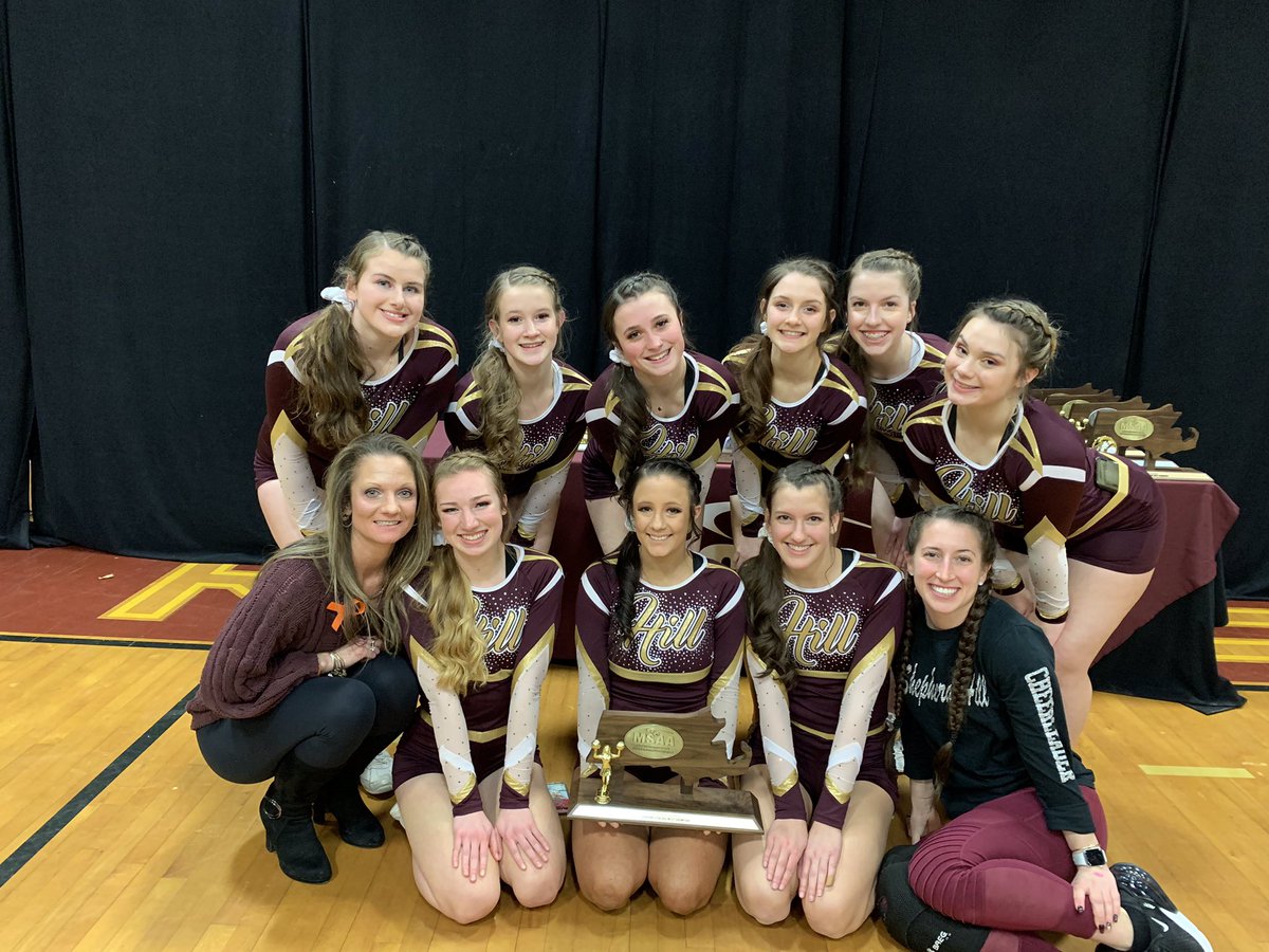 Congratulations REGIONAL CHAMPIONS!!!! Great job today! So proud of this team ❤️💛